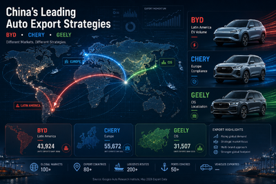 BYD, Geely, Chery: Three Divergent Export Playbooks Every Overseas Distributor Needs to Understand