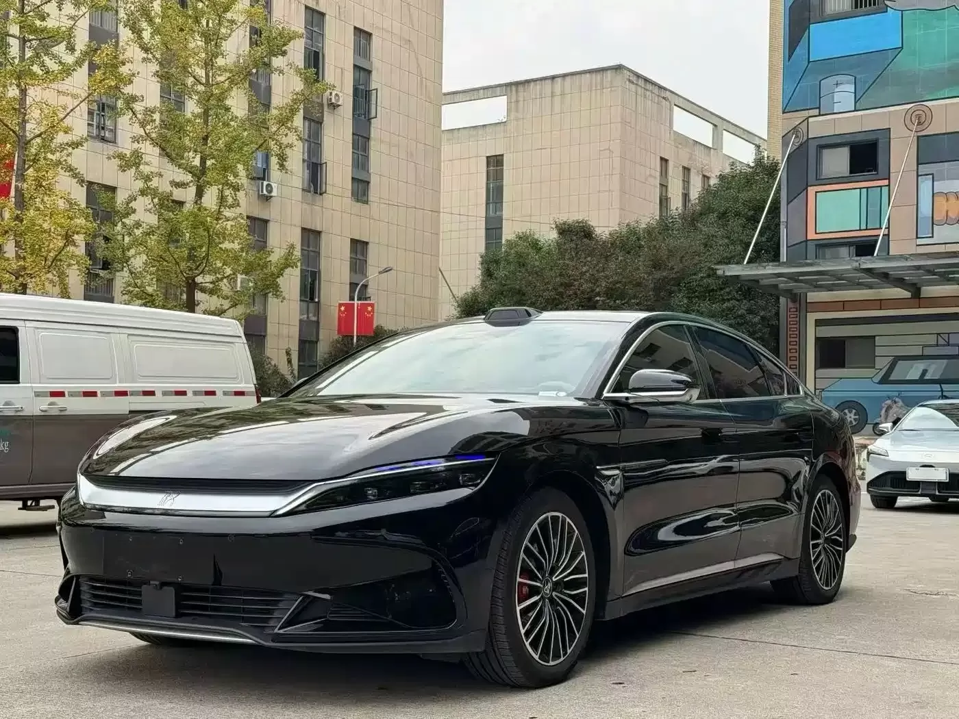 Used BYD Han 2025 Model EV 701KM LiDAR Smart Driving Version