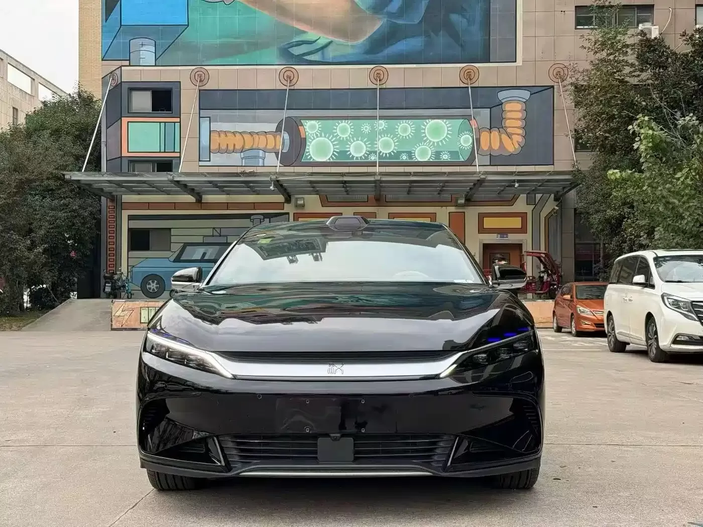 Used BYD Han 2025 Model EV 701KM LiDAR Smart Driving Version