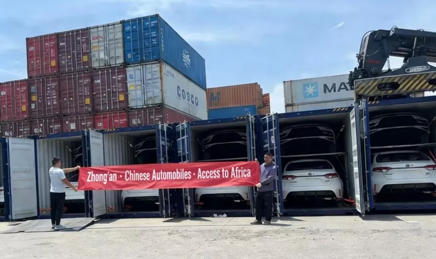 Zhongan TikTech (Anhui) Co., Ltd.'s First Batch of Used Cars Head to Africa